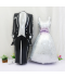 Svatební nafukovací balónky svatební šaty