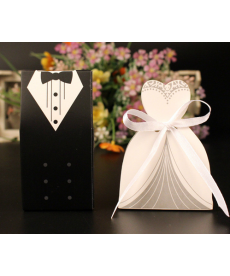 Sada svatebních dárkových krabiček - manželé
