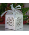 Dárkové svatební krabičky dekorované růžičkami 10 ks