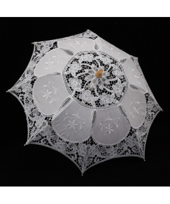 Krajkovaný svatební deštník