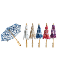 Svatební krajkový deštník