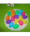 Sada barevných velikonočních vajíček