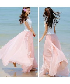 Letní vzdušná plážová sukně !