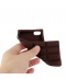 3D obal na iPhone 5 / 5s "čokoláda"