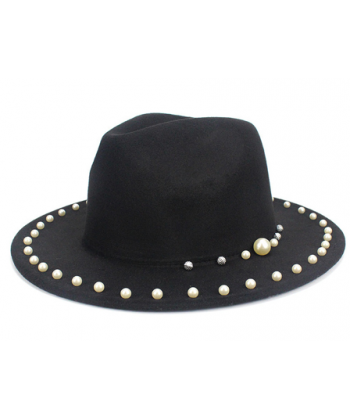Dámský klobouk s perlami