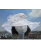 Dámský slavnostní bílý zdobený klobouk