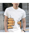 Vtipné pánské triko s 3D obrázkem