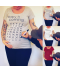 Vtipné odpočítavající tričko pro těhotné