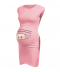 Těhotenské letní šaty s obrázkem miminka