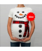 Těhotenské triko - sněhulák