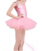 Lesklý baletní dívčí tutu dres