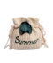 Mini dámská kabelka - pytlíček summer