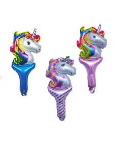 Sada 5 ks dětských nafukovacích balónků - Unicorn