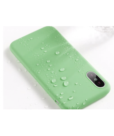 Jednobarevný silikonový pastelový kryt na Iphone X