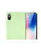 Jednobarevný silikonový pastelový kryt na Iphone X
