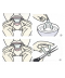 Formičky pro bělení či proti skřípání zubů