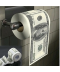Vtipný toaletní papír dolarové bankovky