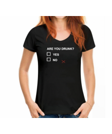 Vtipné dámské tričko " JSI OPILÁ ?"