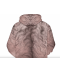 Pánská mikina s chlupaými prsy a zády