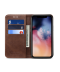 Kožené flipové pouzdro na iPhone s kapsou na karty