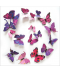 12 3D samolepek - motýli