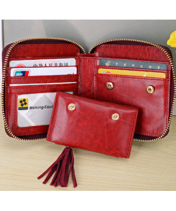 Rozkládací peněženka dvou barev