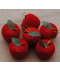 Vánoční ozdoby - červená jablka