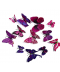 Barevní motýlci - samolepka na zeď