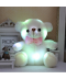 Svítící plyšový LED medvídek 25cm
