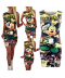 Letní šaty s motivem Military Mickey