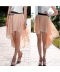 Luxusní vzdušná sukně v asymetrickém střihu