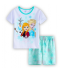Dětský dvoudílný set tvořený tričkem a kraťasy s pohádkovými postavičkami