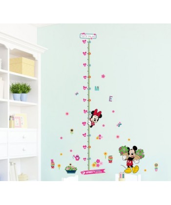Mickey Mouse měřítko- nálepka na zeď