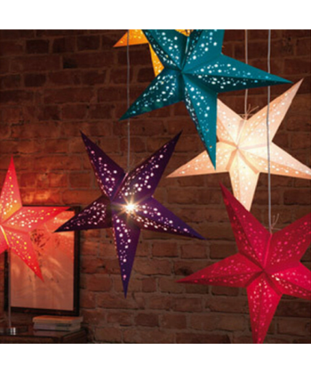 3D vánoční dekorační hvězda