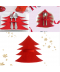 Dekorační kapsa na příbor - vánoční stromeček
